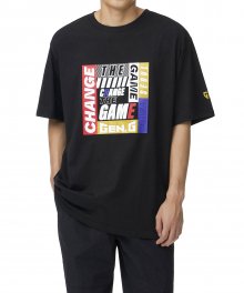 푸마Ⅹ젠지 CTG 반소매 티셔츠 - 블랙 / 537144-01