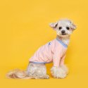 플로트(FLOT) 릴렉스보더 티셔츠 스카이핑크 강아지옷