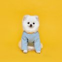 플로트(FLOT) 릴렉스보더 티셔츠 민트옐로우 강아지옷