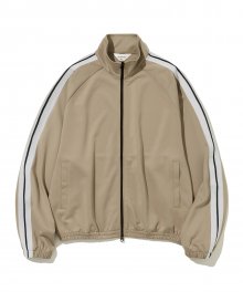 22fw track jacket beige