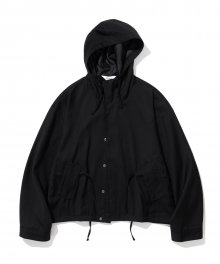 22fw m51 fishtail short jacket black