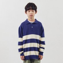 메종 카라 스웨터 (navy)