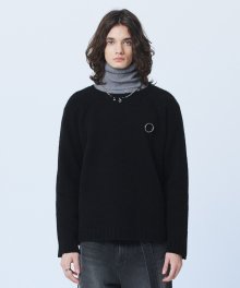 Siro Pullover Knit - BLACK