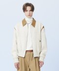 Materia Bomber Jacket - IVORY