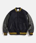 Standard Varsity Jacket Navy&Gold