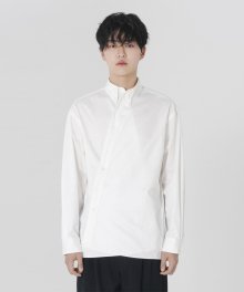 Button-Down Rap Shirt White