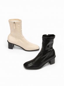 Line Span Heel Boots (2colors)
