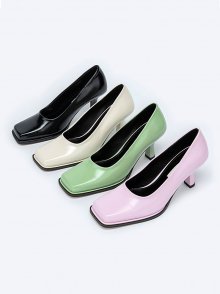 Square Toe Heel (4colors)