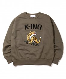 Tiger Sweatshirt (Khaki)