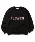 Flower Sweatshirt (Black)