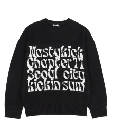 [NSTK] Kinsum Knit (Black)_K22ZB738