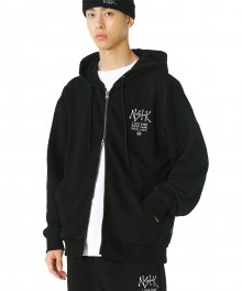 [NSTK] Way-Out Hood Zip Up (Black)_K22ZA747