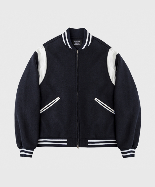 Куртка-бомбер Big Award Stadium Wool Varsity Jacket Dark Navy