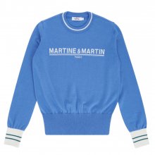 Tip Color Point Pullover_Blue