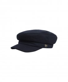 WOOL MARINE CAP dark navy