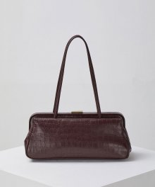 eternal shoulder bag(Crocodile burgundy)_OVBAX22523CRG