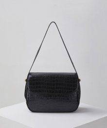 mail bag(Crocodile black)_OVBAX22521CRK