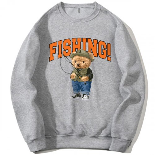 Bear Fishing Sweater 