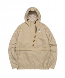 LMC X K-WAY CURVED ANORAK JACKET beige