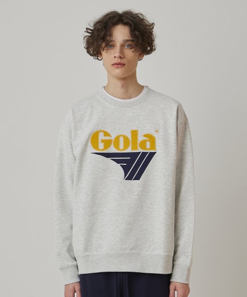 골라(GOLA) BIG LOGO SWEATSHIRTS [LIGHT GRAY] - 사이즈 & 후기 | 무신사