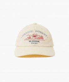 NATIVE FOREST ENOR BALL CAP - IVORY