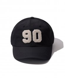 90 LOGO BALL CAP (BLACK)