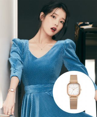 제이에스티나(JESTINA) AMICO 메탈 시계 (JWM1ME2BF203RGRG0)