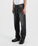 페이탈리즘(FATALISM) #0305 Vintage popliteus destoryed wide jeans