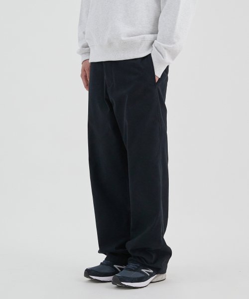 WIDE FIT CHINO PANTS