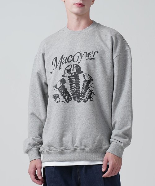 Свитшот MacGyver Grey