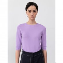 [EDITION8] Lavender Solid Knit Top (352851CQ1S)