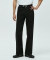 [AMC 데님]Dawn Semi Flared Jeans DCPT022Black