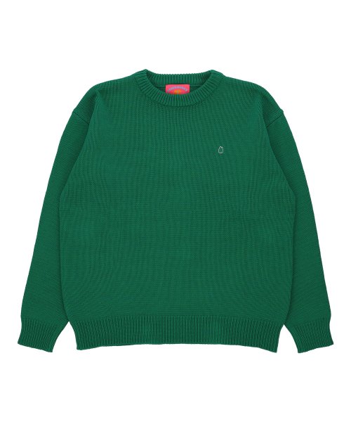 BASIC KNIT PULLOVER [GREEN]