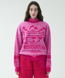 PSYCHE KNIT PULLOVER/PINK
