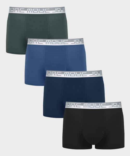 [4PACK] Мужские спортивные боксеры на каждый день