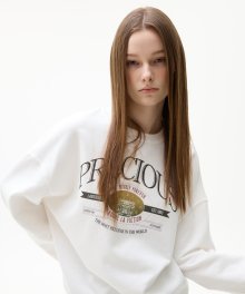 LK PRECIOUS SWEATSHIRT(WHITE)