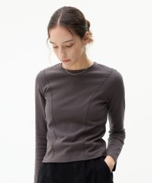 LK PINCH T-SHIRT(CHARCOAL)