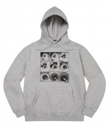 OPEN YOUR EYES HOODIE - GRAY