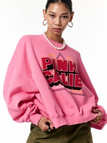 PINK CALIE SWEATSHIRT PINK