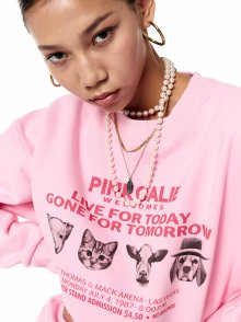 CALIE FLOYD SWEATSHIRTS PINK