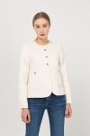 Tweed jacket - Ivory