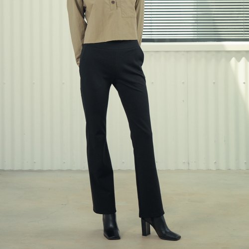 Bending Semi Bootcut Брюки _Black