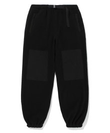 FLEECE MOUNTIANEERING PANTS BLACK