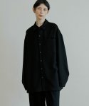 말렌(MALEN) unisex loop shirts black