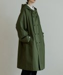 말렌(MALEN) unisex trench hood coat khaki