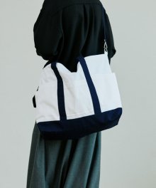 unisex canvas bag white