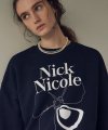 NICOLE FLOWER SWEATSHIRT_NAVY