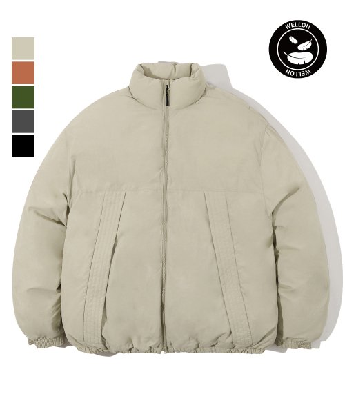 MUSINSA | FILLUMINATE Utility Short Monster Parka-Beige