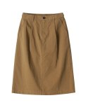 시에로(SIERO) Tuck Cotton Skirt (SI3SKF121DE)