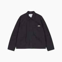 [CK 카키스] 남 챠콜 릴렉스핏 플라켓 셔츠 재킷 40JM500 BA1